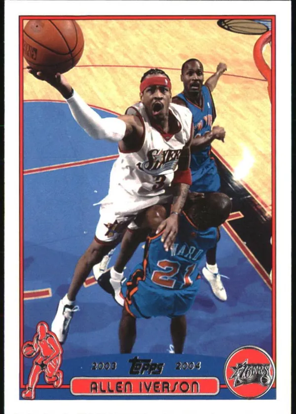 Allen Iverson 2003 Topps Basketball #3