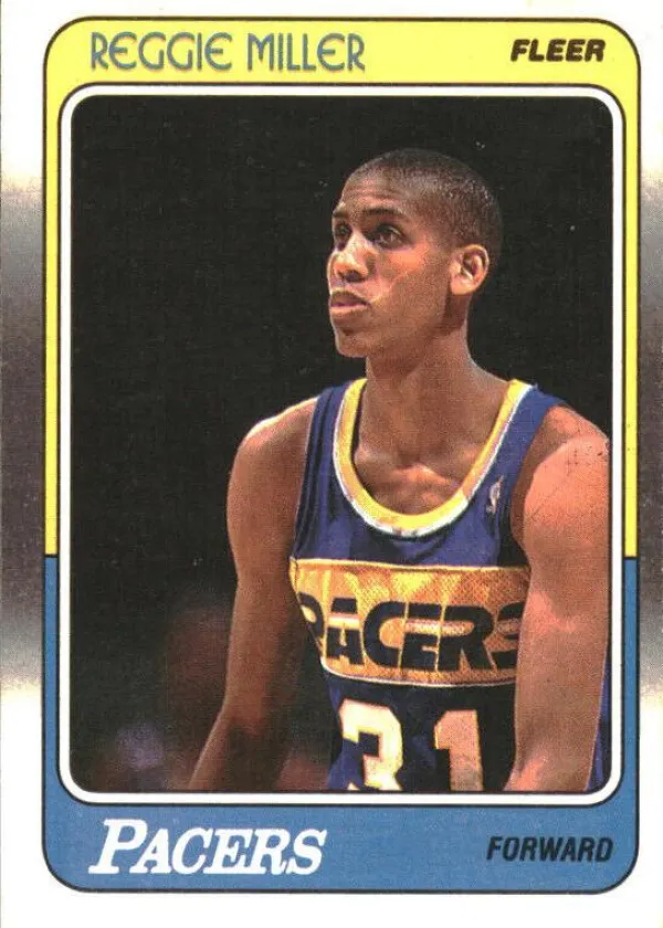 Reggie Miller 1988 Fleer Basketball #57