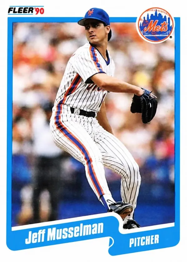 Jeff Musselman 1990 Fleer Baseball #212