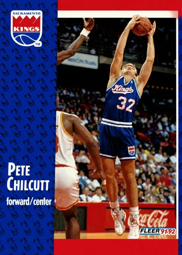 Pete Chilcutt 1991 Fleer Basketball #348
