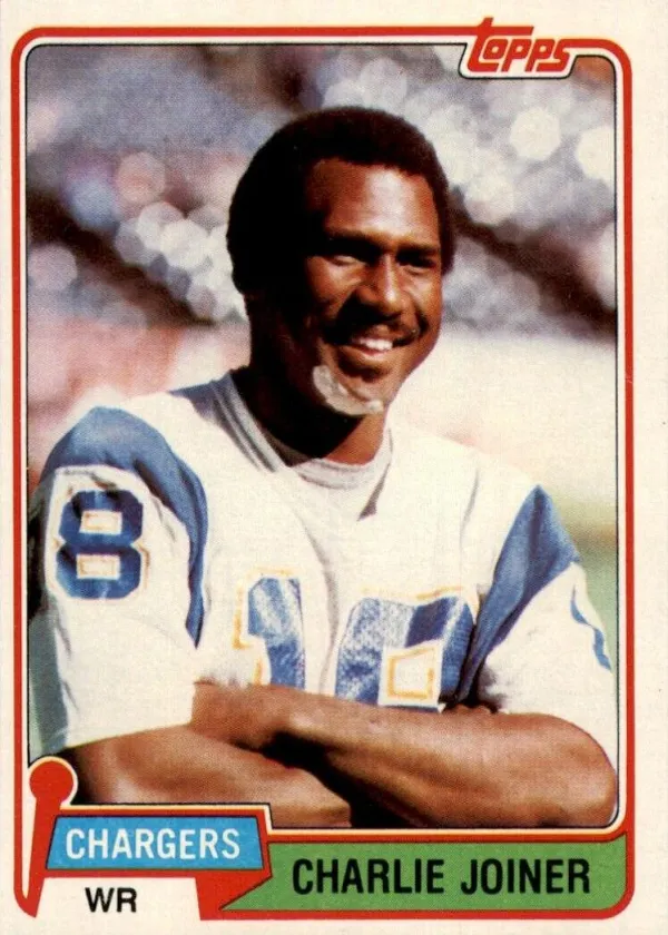 Charlie Joiner 1981 Topps Football #496