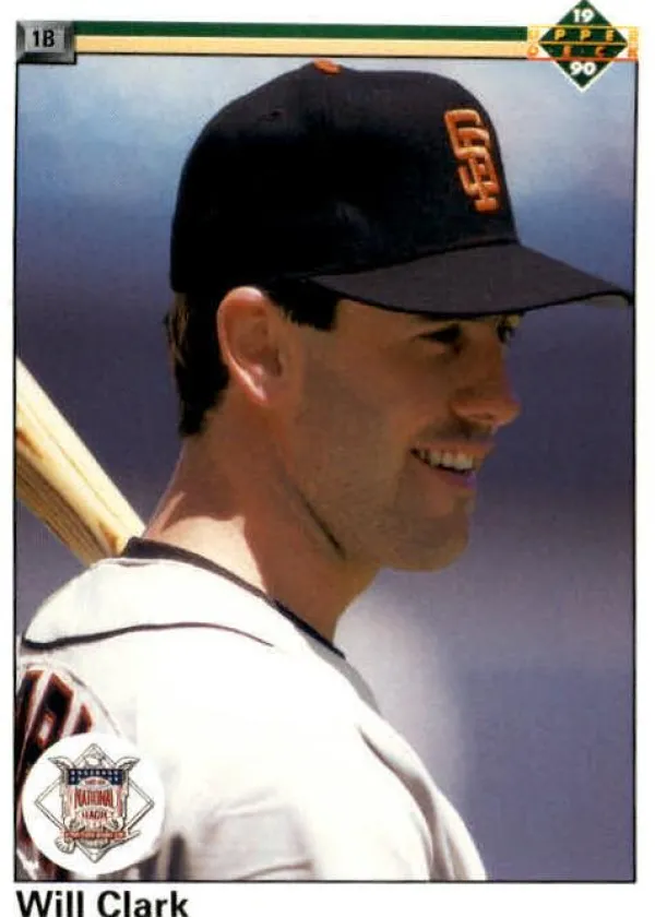 Will Clark 1990 Upper Deck Baseball #50