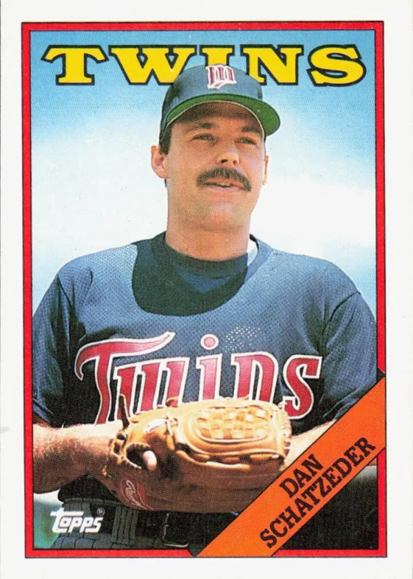 Dan Schatzeder 1988 Topps Baseball #218