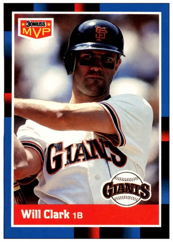Will Clark 1988 Donruss MVP Baseball #BC-24