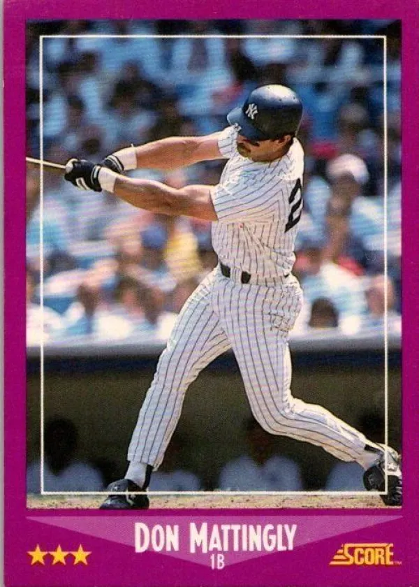 Don Mattingly 1988 Score Baseball #1