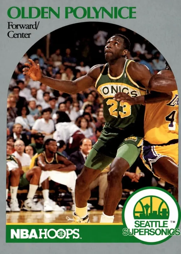 Olden Polynice 1990 Hoops Basketball #283