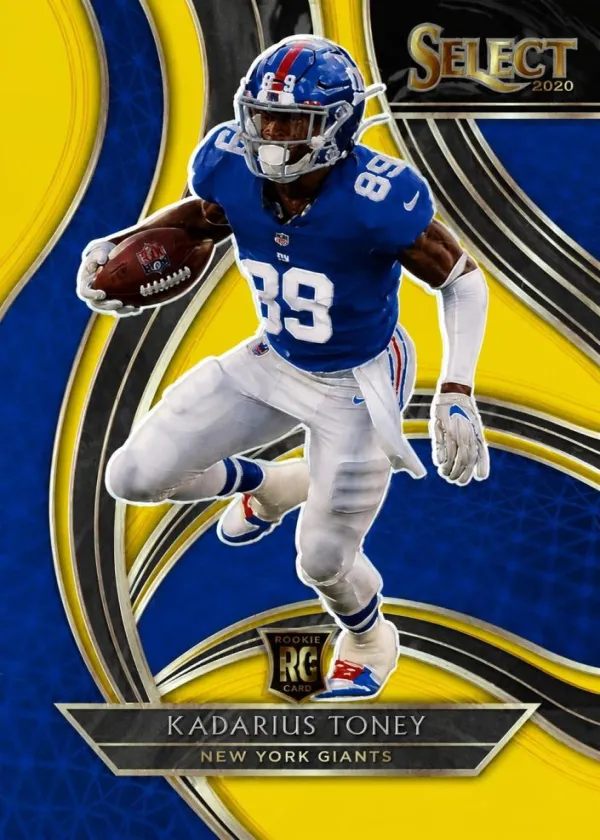 Kadarius Toney 2020 Panini Select XRC Football Gold #414