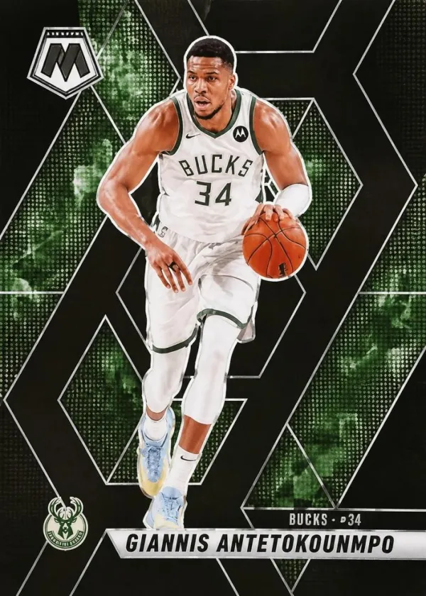 Giannis Antetokounmpo 2024 Panini Mosaic Basketball Black #13