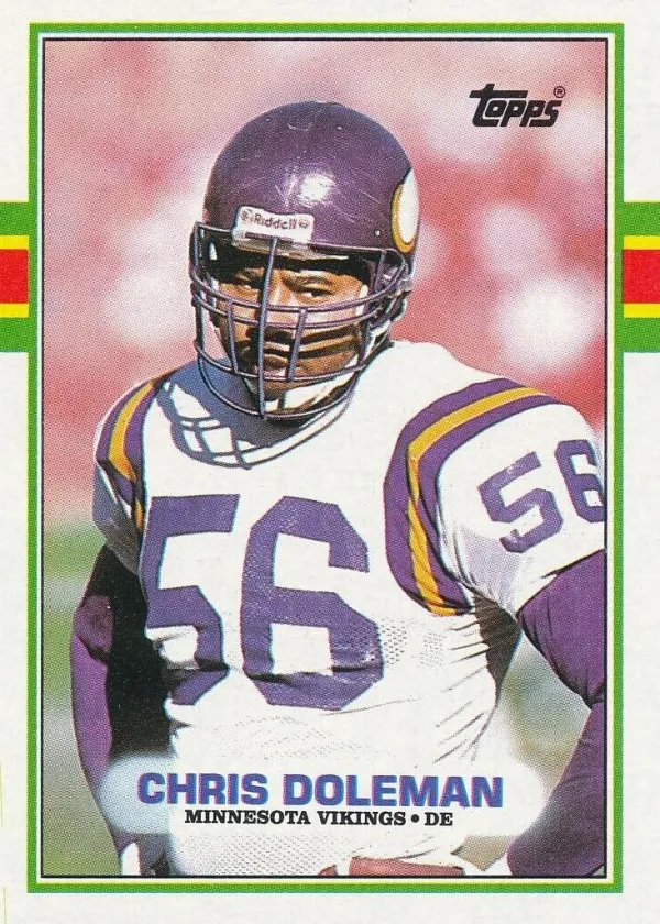 Chris Doleman 1989 Topps Football #84