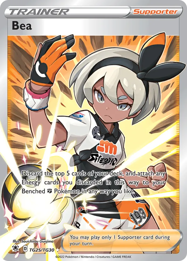 Bea Pokémon Astral Radiance Trainer Gallery #TG25 Holo