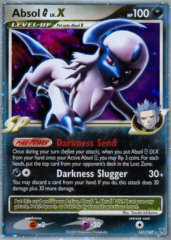 Absol G LV.X Pokémon Supreme Victors #141 Holo