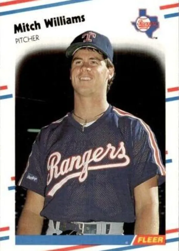 Mitch Williams 1988 Fleer Baseball #482