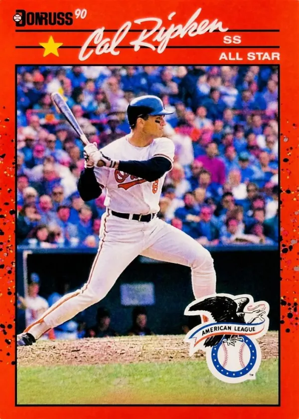 Cal Ripken Jr. 1990 Donruss All-Star Baseball #676