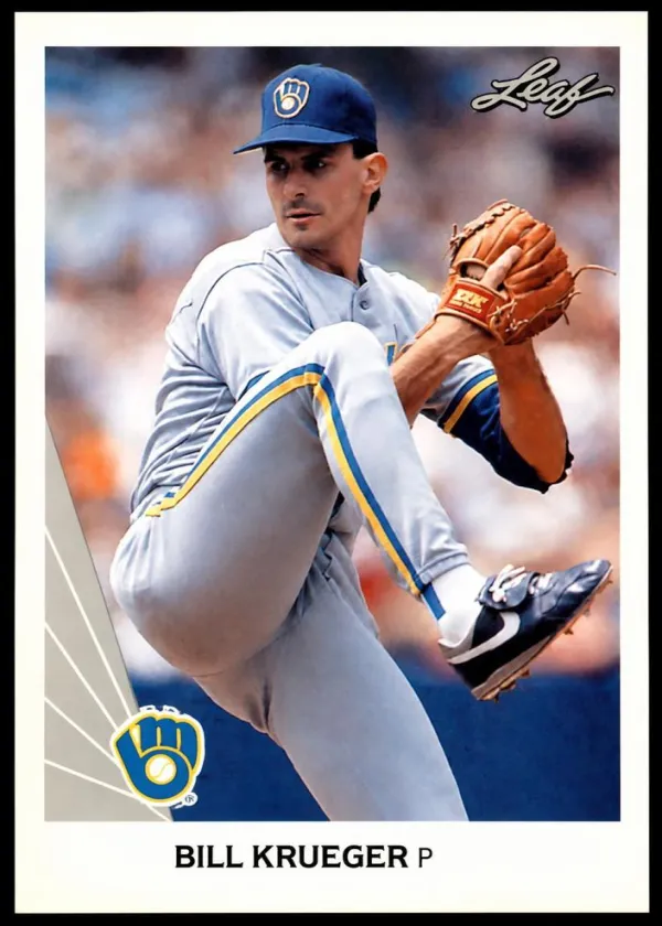 Bill Krueger 1990 Leaf Baseball #421