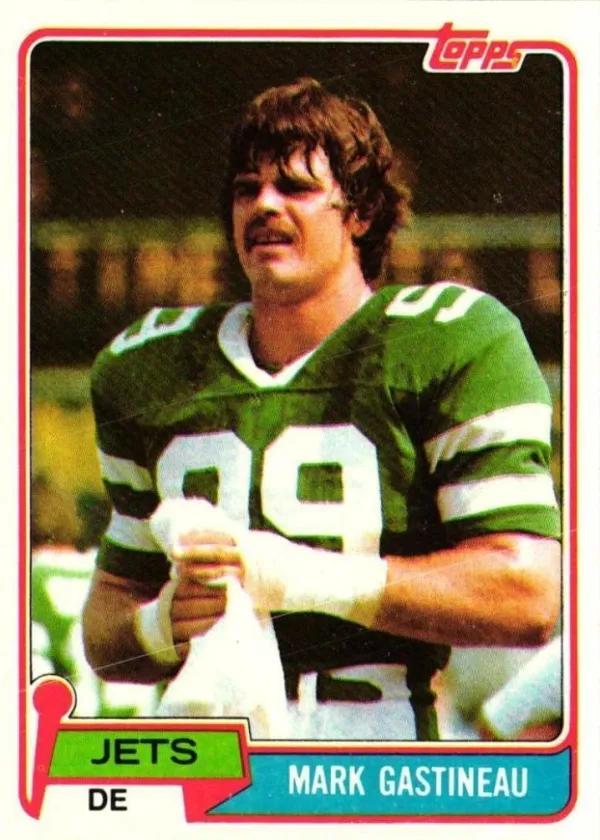 Mark Gastineau 1981 Topps Football #342