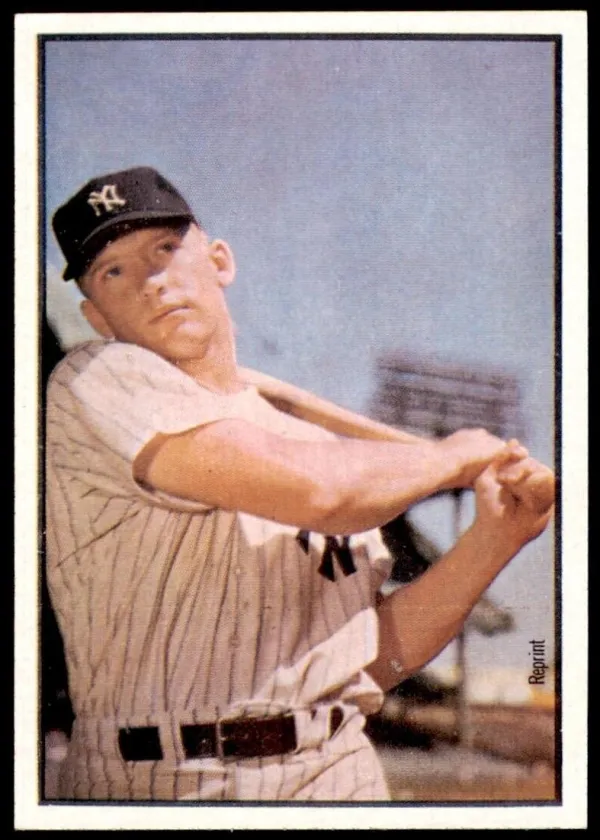 Mickey Mantle 1989 Bowman Inserts Baseball 1953 Reprint #NNO