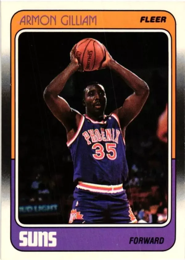 Armon Gilliam 1988 Fleer Basketball #89