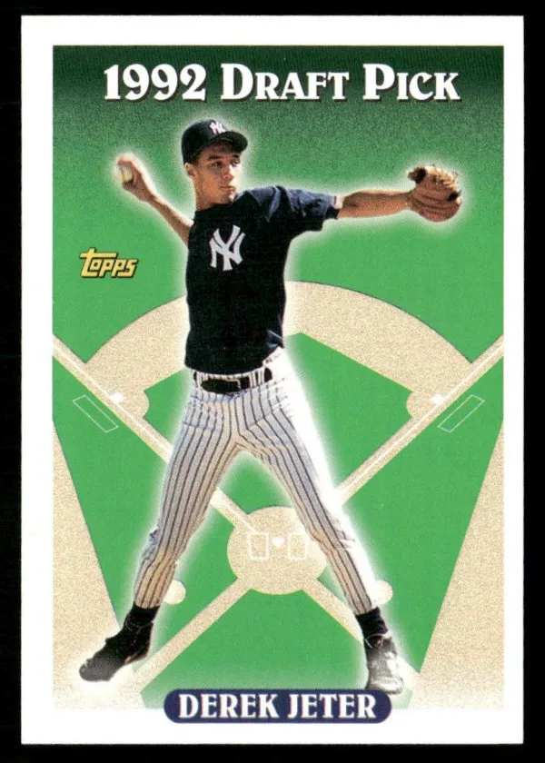 Derek Jeter 1993 Topps Baseball Florida Marlins Inaugural #98
