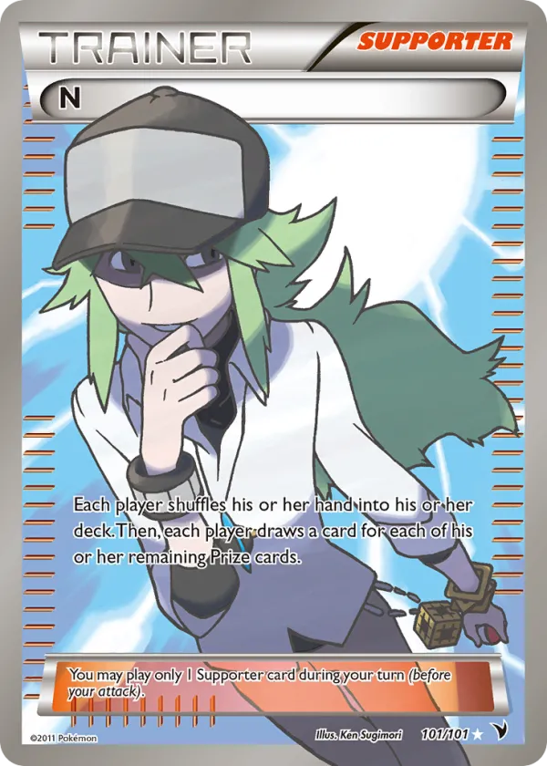 N Pokémon Noble Victories #101 Holo