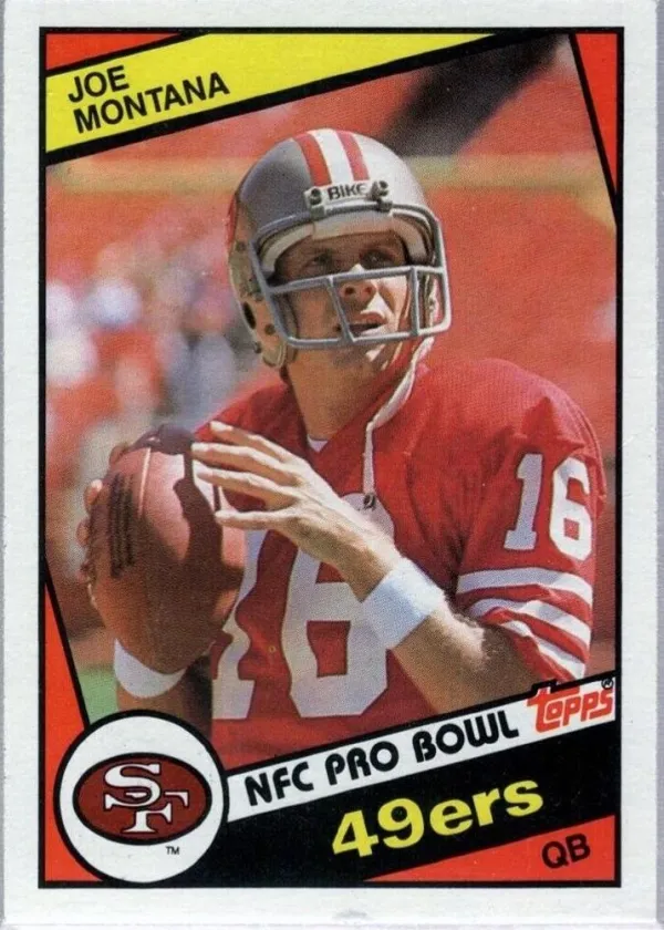 Joe Montana 1984 Topps Football #358