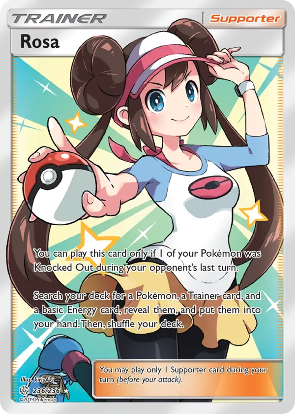 Rosa Pokémon Cosmic Eclipse #236 Holo