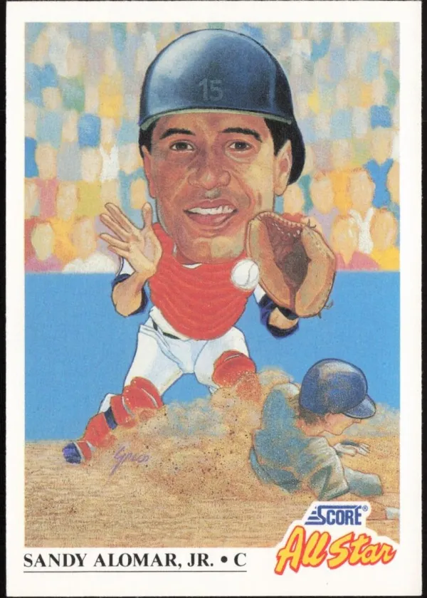 Sandy Alomar Jr. 1991 Score All Star Baseball #400
