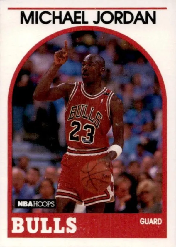 Michael Jordan 1989 Hoops Basketball #200