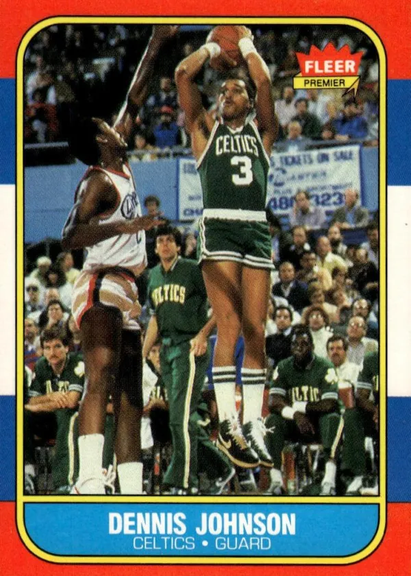 Dennis Johnson 1986 Fleer Basketball #50