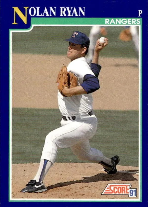 Nolan Ryan 1991 Score Baseball #4