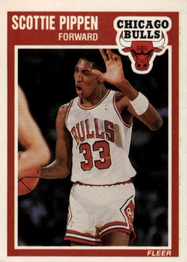 Scottie Pippen 1989 Fleer Basketball #23