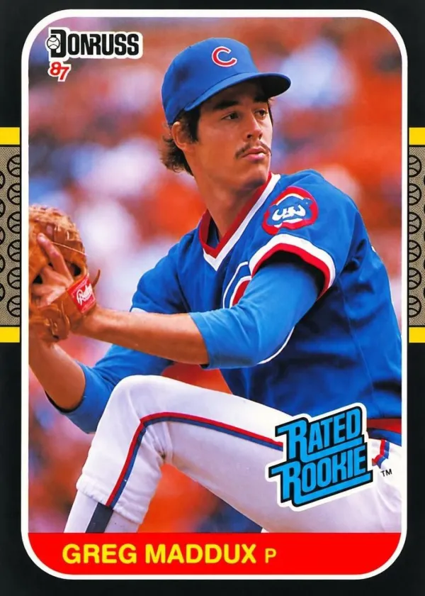 Greg Maddux 1987 Donruss Baseball #36