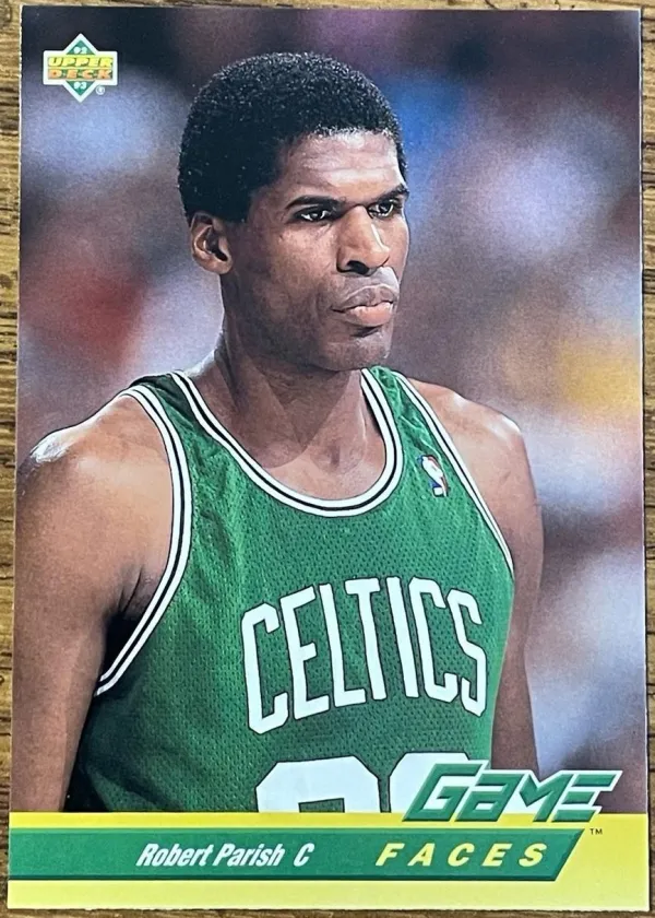 Robert Parish 1992 Upper Deck Basketball Game Faces #493