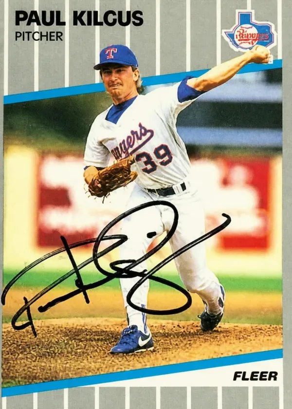 Paul Kilgus 1989 Fleer Baseball #525