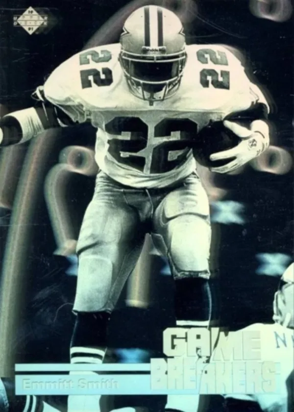 Emmitt Smith 1991 Upper Deck Game Breakers Football #GB5