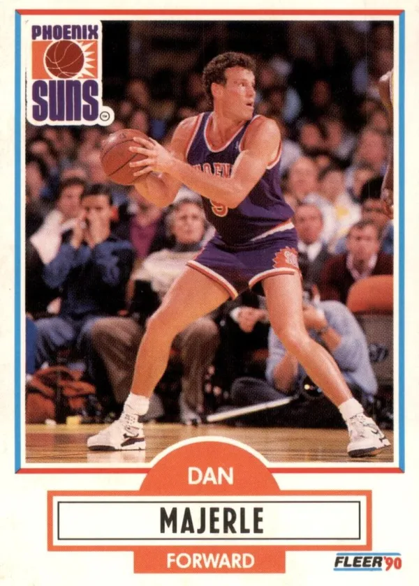Dan Majerle 1990 Fleer Basketball #150