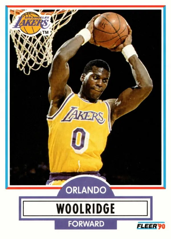 Orlando Woolridge 1990 Fleer Basketball #96