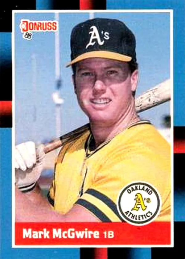 Mark McGwire 1988 Donruss Baseball #256