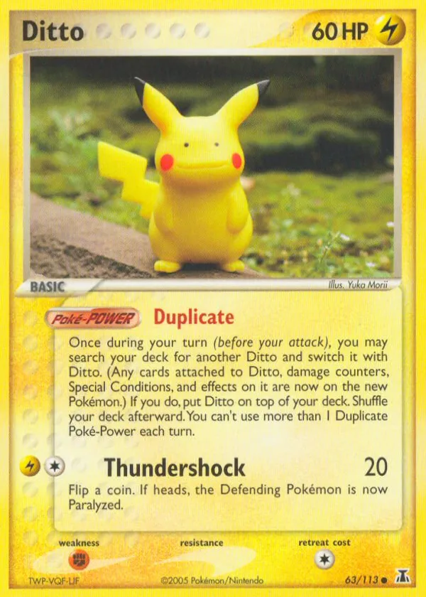 Ditto Pokémon Delta Species #63