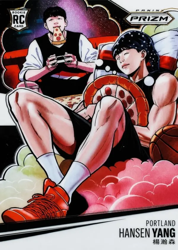 Hansen Yang 2025 Panini Prizm Manga Basketball #9