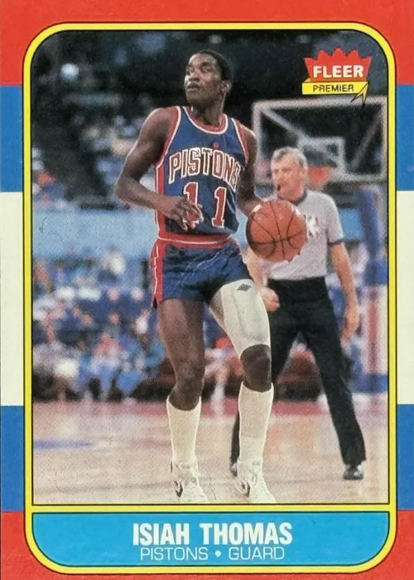 Isiah Thomas 1986 Fleer Basketball #109