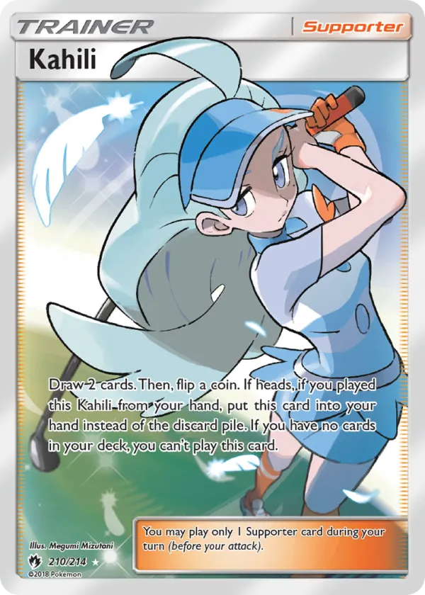 Kahili Pokémon Lost Thunder #210 Holo