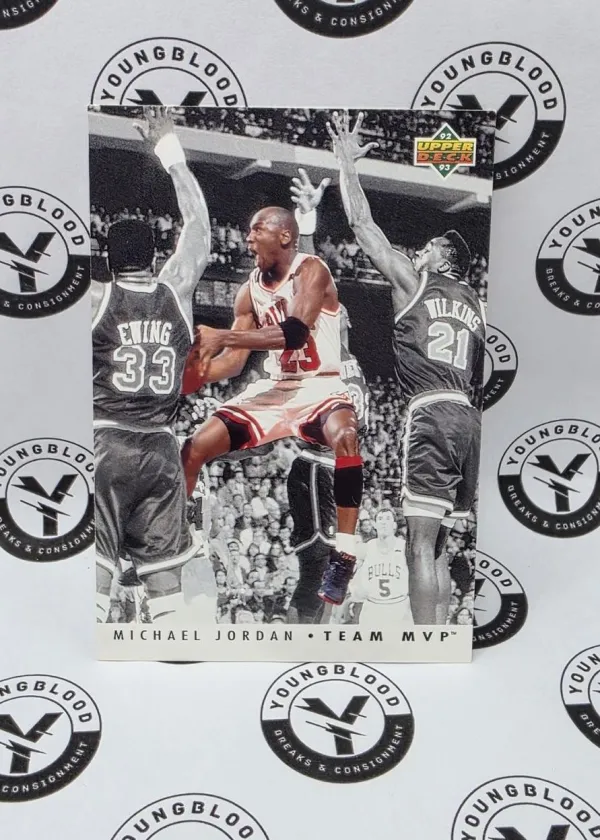 Michael Jordan 1992 Upper Deck Team MVP Basketball #TM5