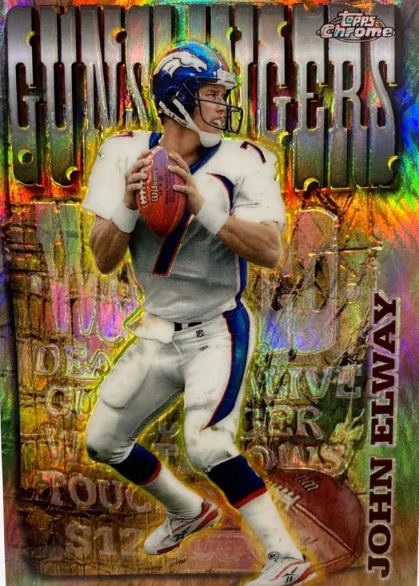 John Elway 1998 Topps Chrome Season's Best Football Refractor #10