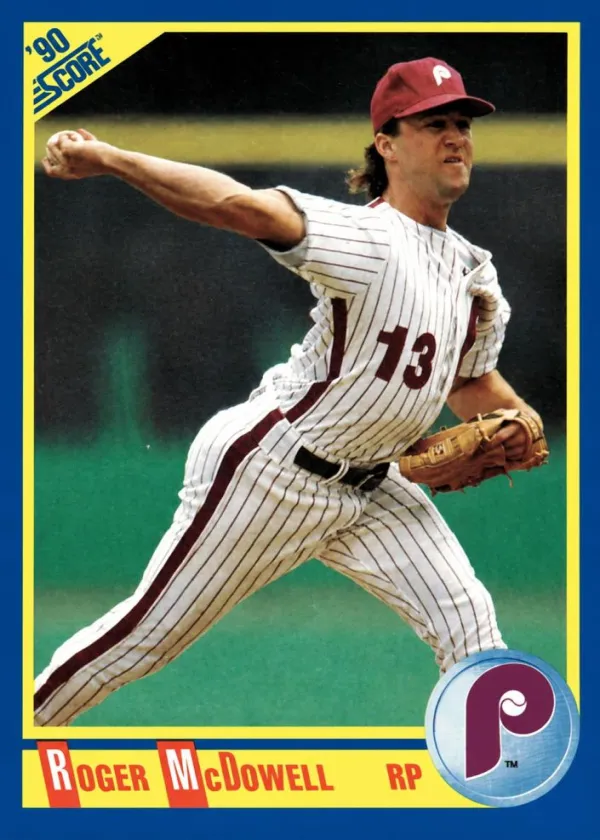 Roger McDowell 1990 Score Baseball #445