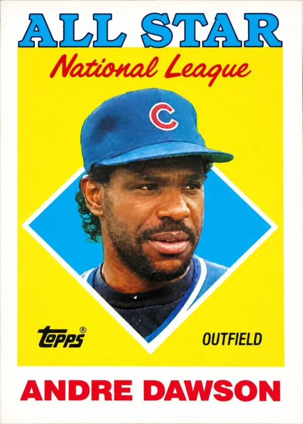 Andre Dawson 1988 Topps Baseball All-Star #401