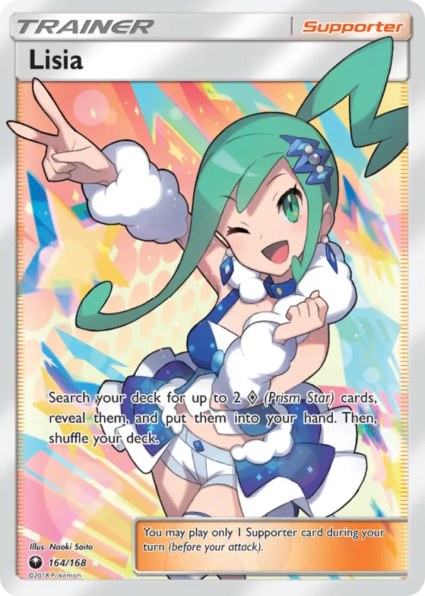 Lisia Pokémon Celestial Storm #164 Holo
