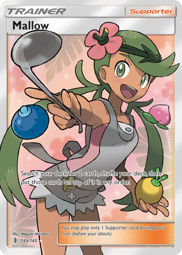 Mallow Pokémon Guardians Rising #145 Holo