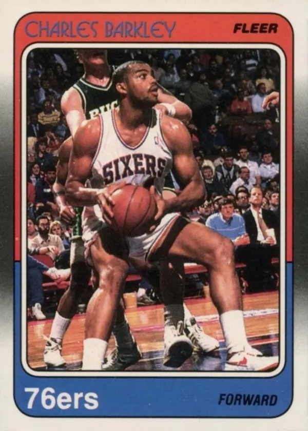 Charles Barkley 1988 Fleer Basketball #85