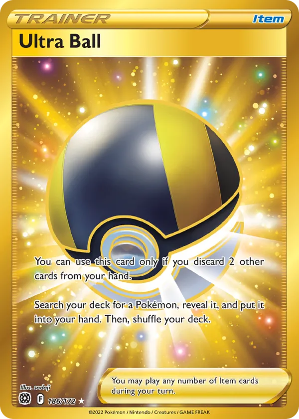 Ultra Ball Pokémon Brilliant Stars #186 Holo