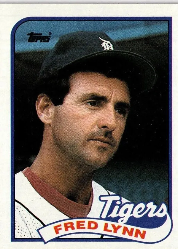 Fred Lynn 1989 Topps Baseball #416